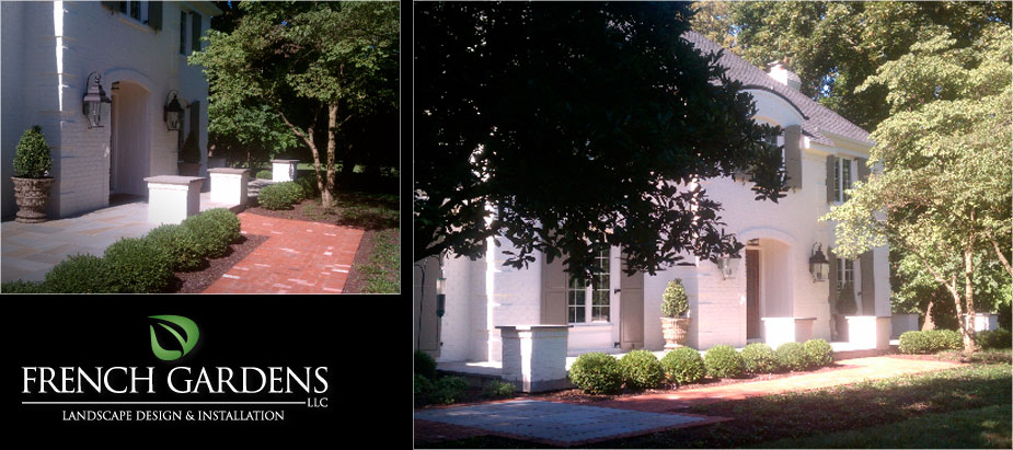 French Gardens Landscape Design Project - Reilly